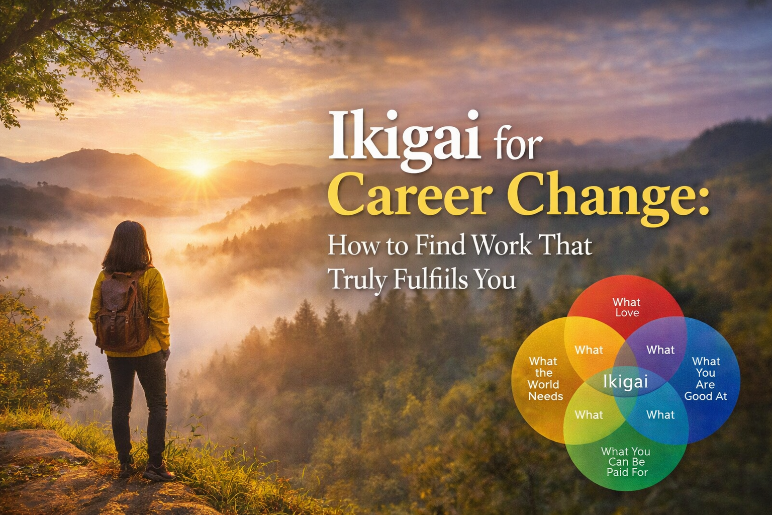 Ikigai for Career Change: How to Find Work That Truly Fulfills You